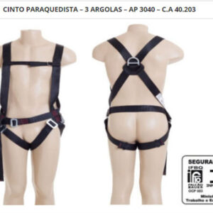 Cinto Paraquedista - 3 Argolas - AP 3040