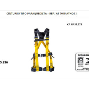 Cinturão Tipo Paraquedista - Ref AT 7015 Athos II