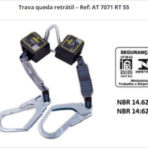 Trava-Quedas Retrátil - Ref AT 7071 RT 55