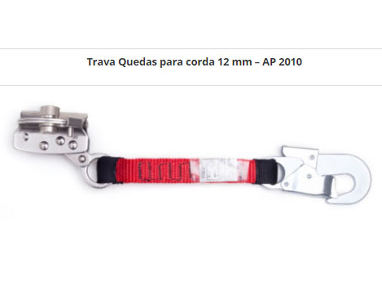 Trava-Quedas para Corda 12 mm - AP 2010