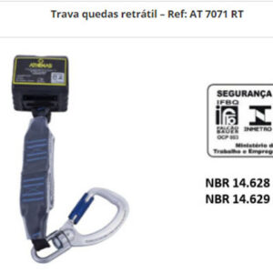 Trava-Quedas Retrátil - Ref AT 7071 RT