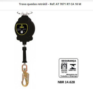 Trava-Quedas Retrátil - Ref AT 7071 RT CA 10m